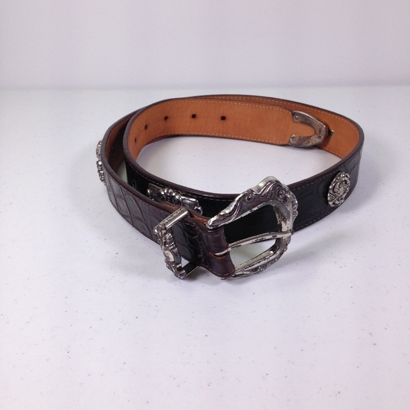 Brighton Leather Belt Size Medium - Picture 7 of 7